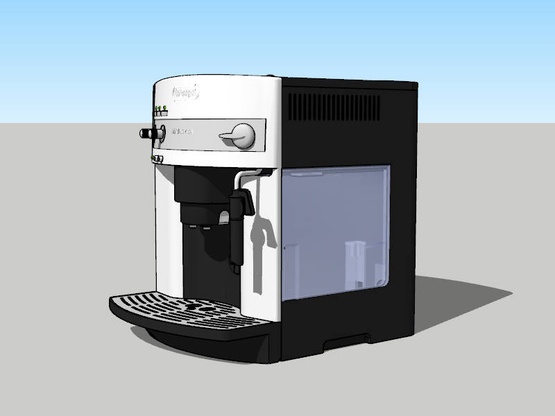 DeLonghi Magnifica Coffee Maker Espresso Machine sketchup model preview - SketchupBox