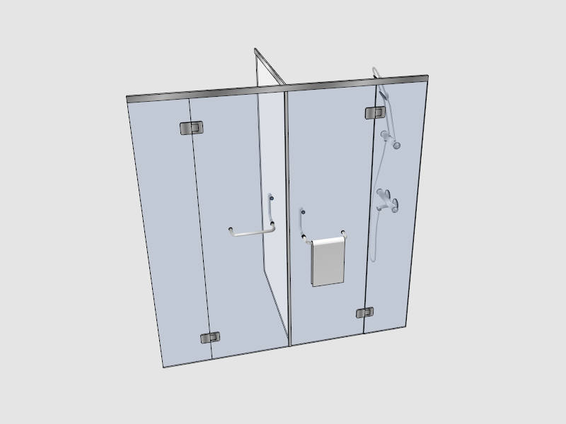 Bath Shower Enclosures sketchup model preview - SketchupBox