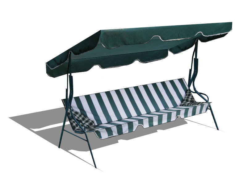 Canopy Porch Swing sketchup model preview - SketchupBox