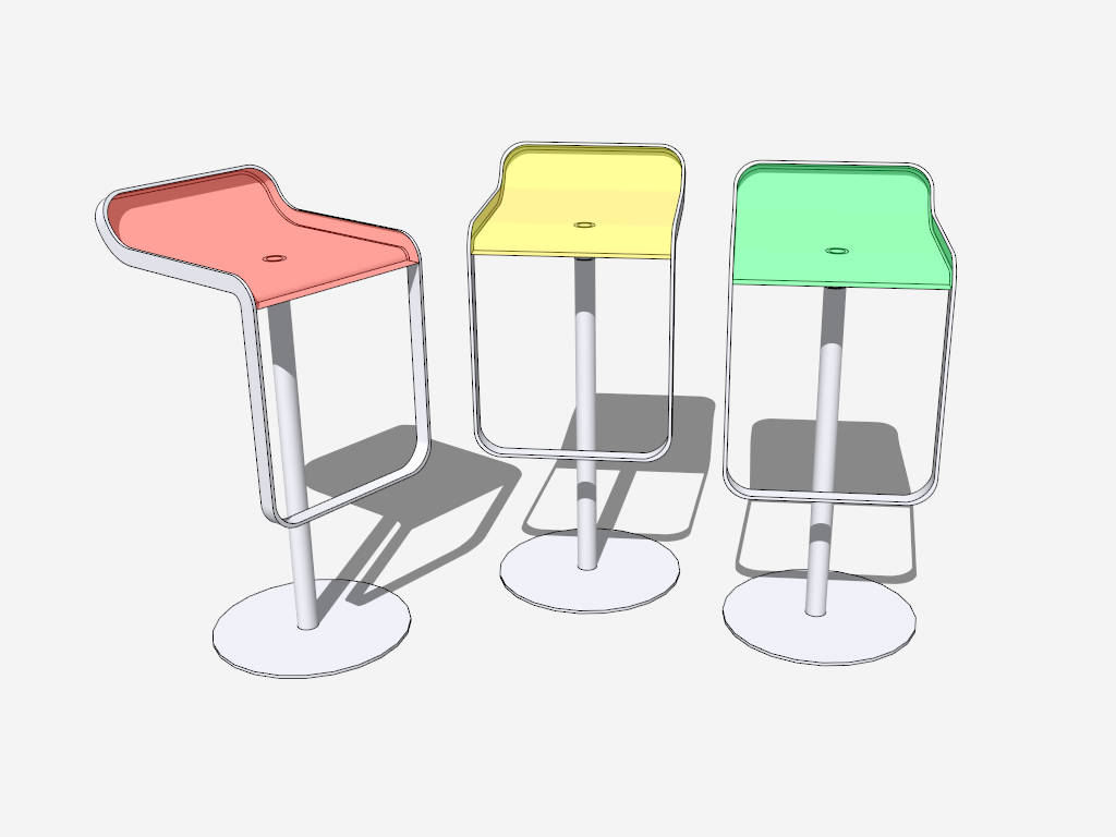 Bar Stool Sets sketchup model preview - SketchupBox