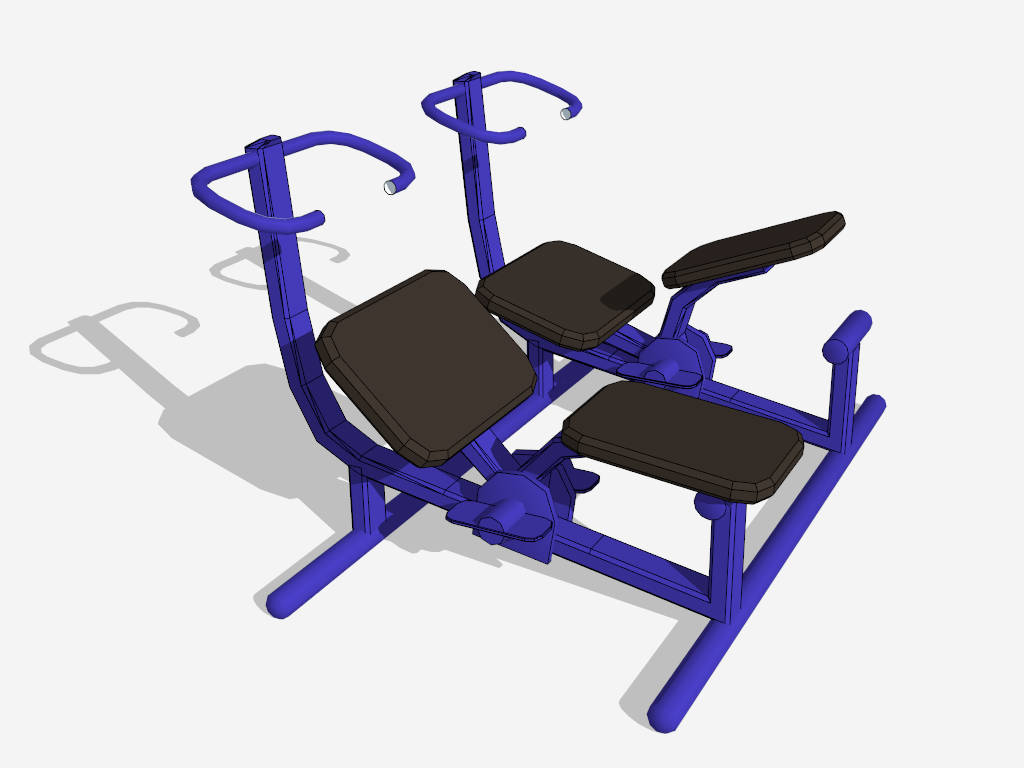 Back Stretcher Outdoor Equipment sketchup model preview - SketchupBox