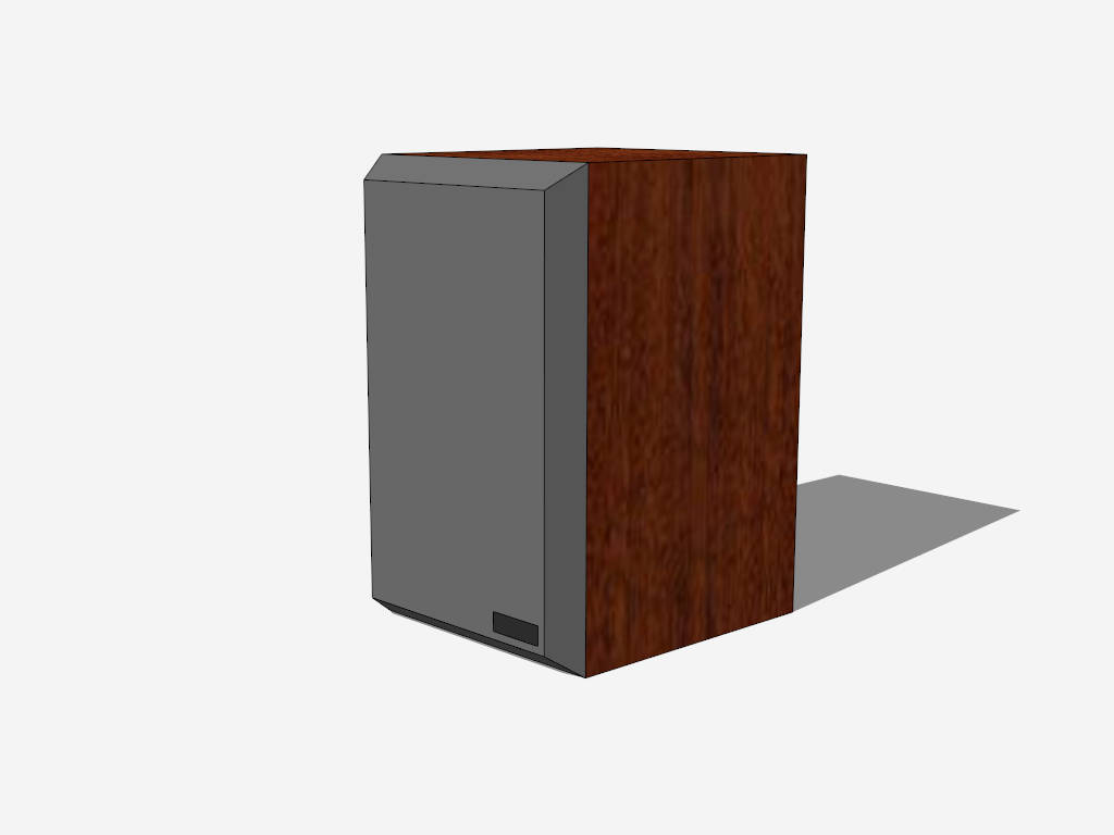 Vintage Audio Loudspeaker sketchup model preview - SketchupBox