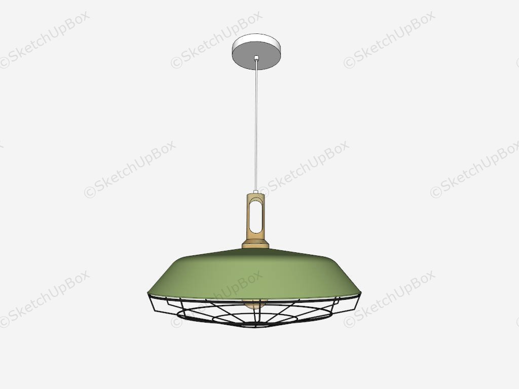 Industrial Pendant Lighting For Kitchen sketchup model preview - SketchupBox