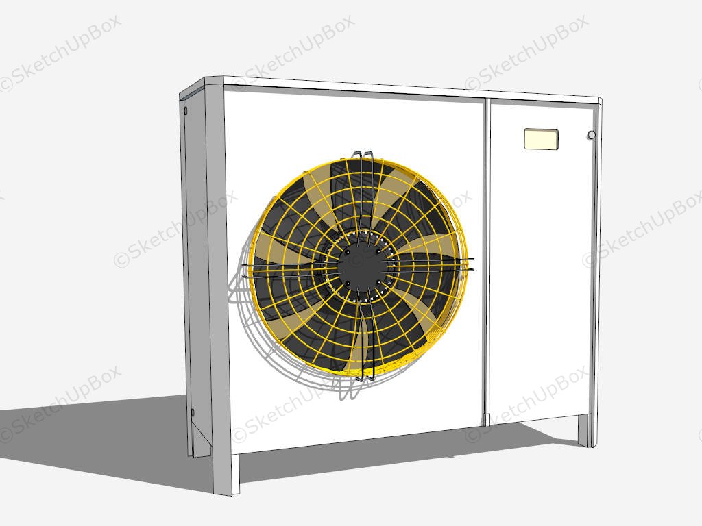 Air Conditioner Outdoor Unit sketchup model preview - SketchupBox