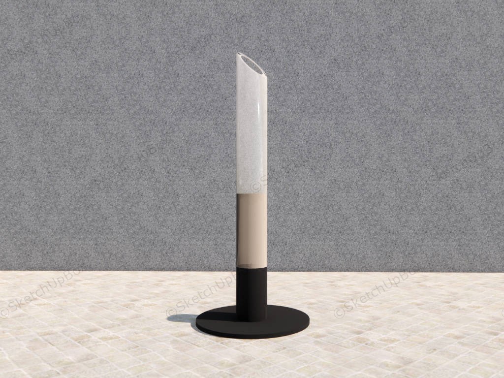 Tube Table Lamp sketchup model preview - SketchupBox
