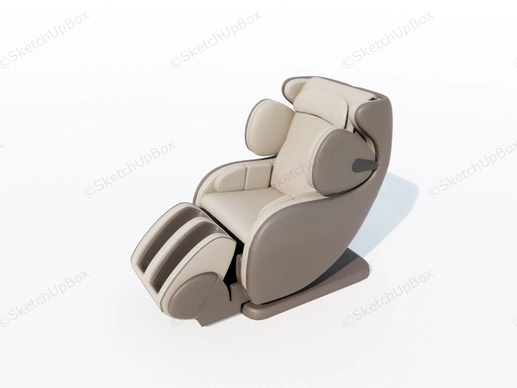 Robotic Massage Chair sketchup model preview - SketchupBox
