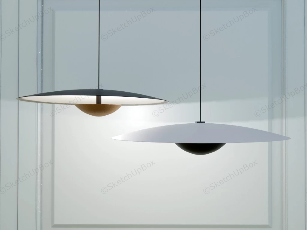 Pendant Hanging Light Fixtures sketchup model preview - SketchupBox