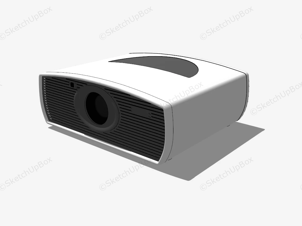 Compact Projector sketchup model preview - SketchupBox