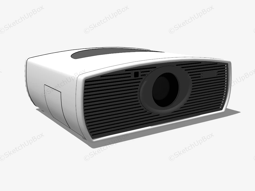 Compact Projector sketchup model preview - SketchupBox