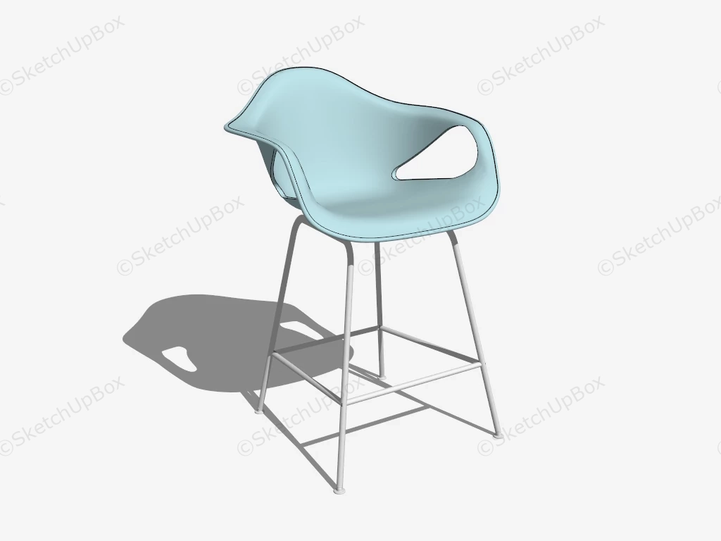 Bar Kitchen Stool sketchup model preview - SketchupBox