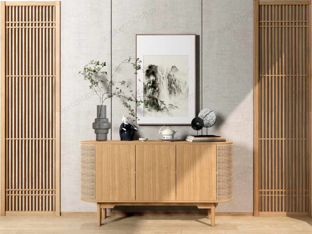 Entryway Accent Wall Idea sketchup model preview - SketchupBox