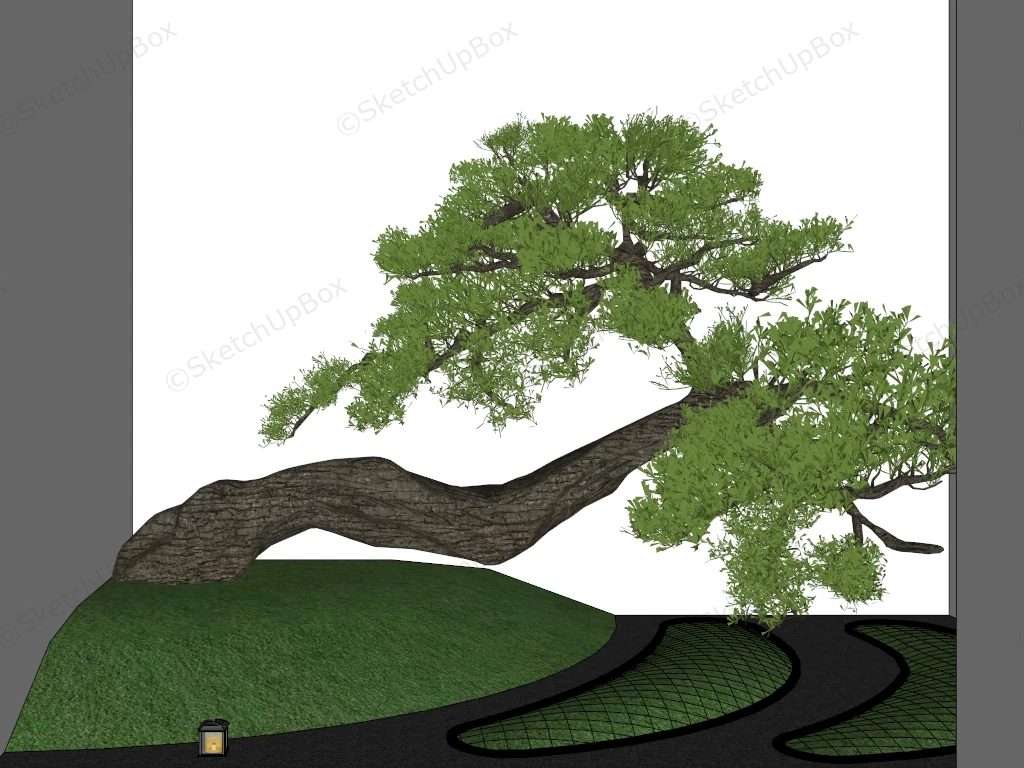 Indoor Small Garden Idea sketchup model preview - SketchupBox