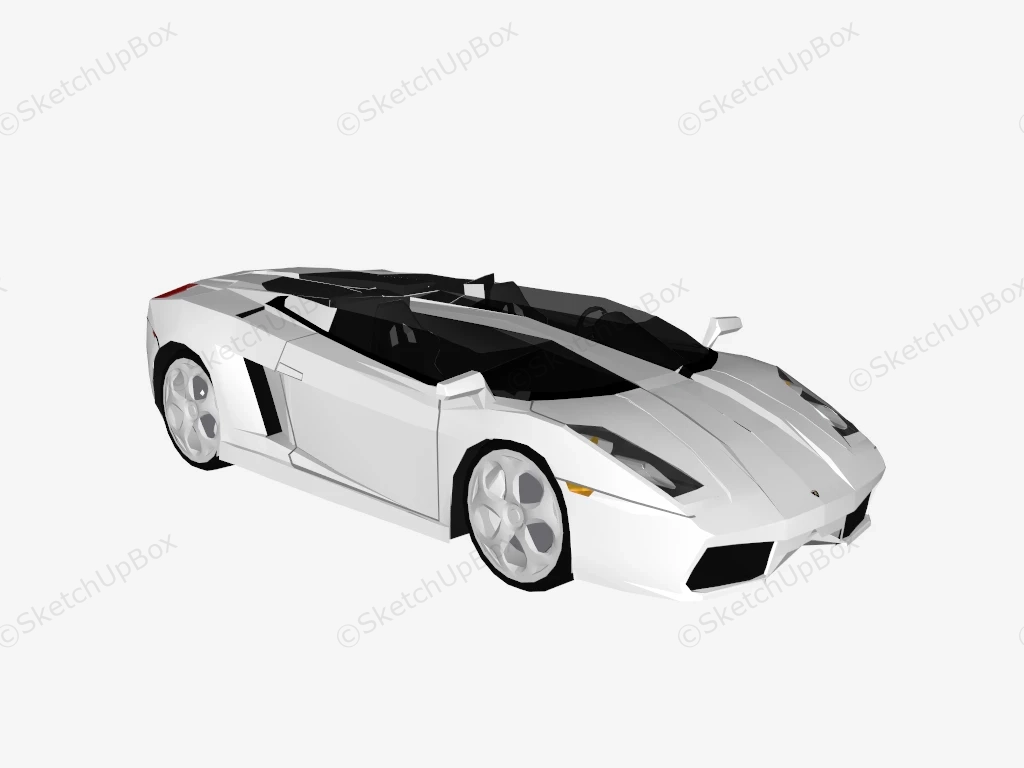 Lamborghini Concept S sketchup model preview - SketchupBox