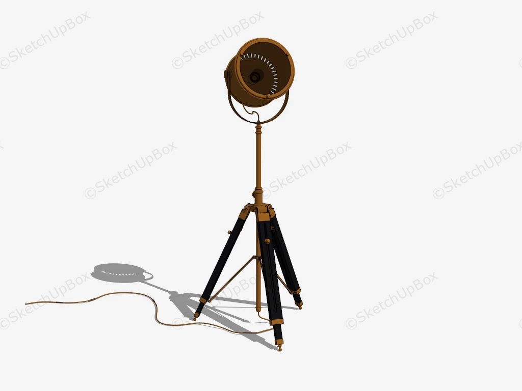 Photography Studio Light sketchup model preview - SketchupBox