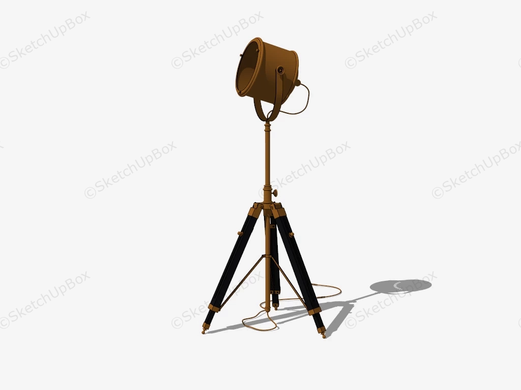 Photography Studio Light sketchup model preview - SketchupBox