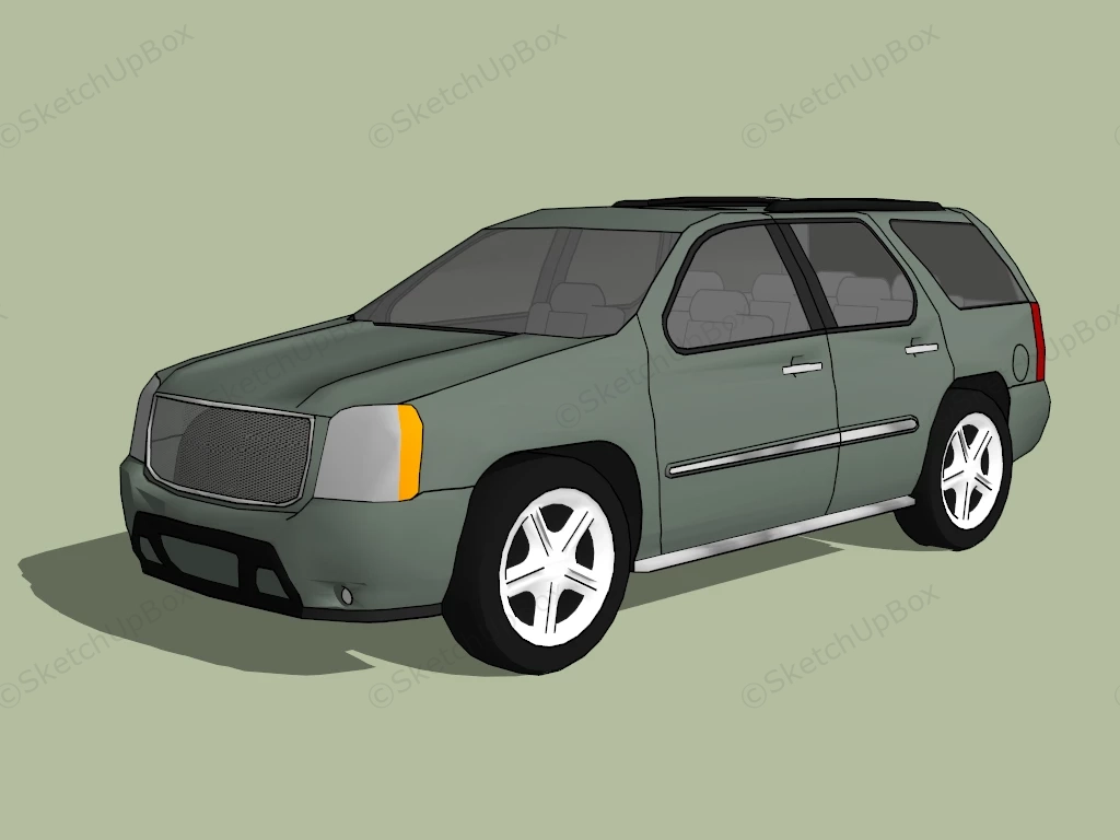 Station Wagon Car sketchup model preview - SketchupBox