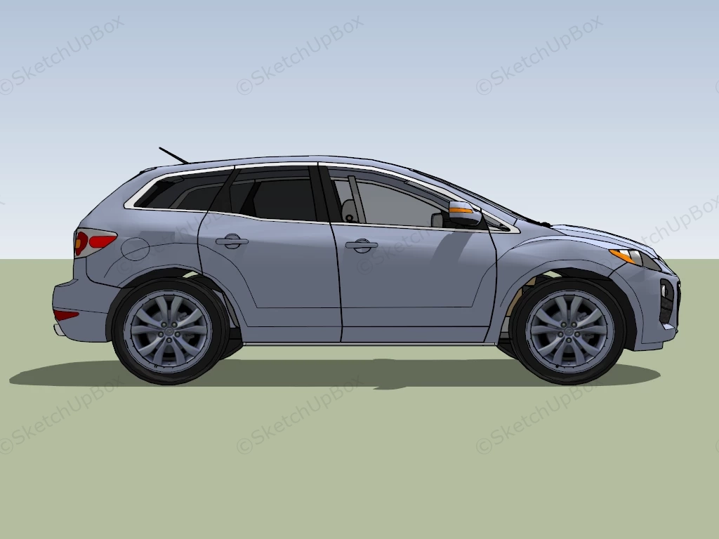 Mazda CX 7 sketchup model preview - SketchupBox