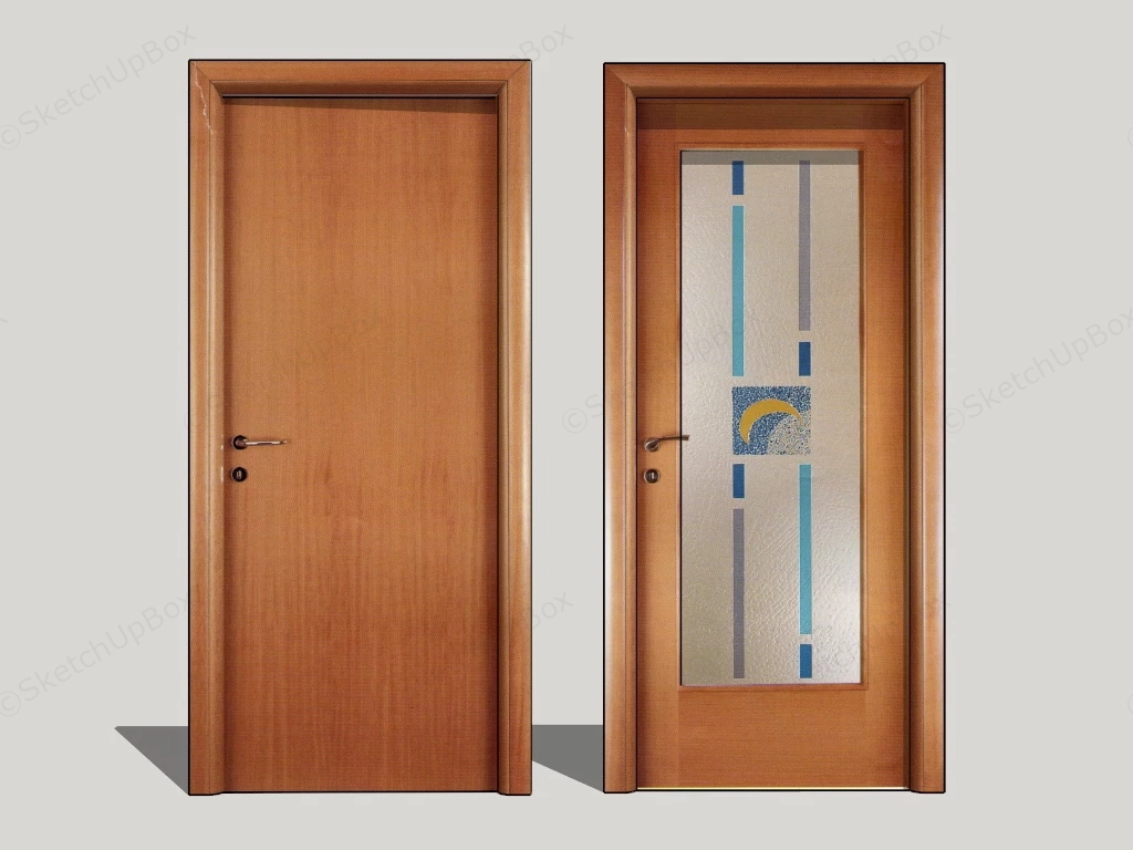Home Interior Doors sketchup model preview - SketchupBox