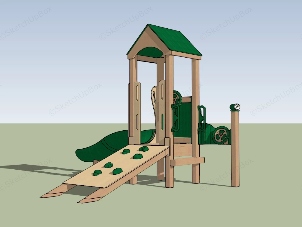 Small Indoor Playset sketchup model preview - SketchupBox