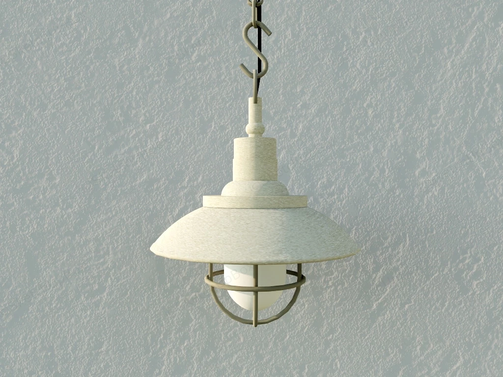 Industrial Pendant Light Fixture sketchup model preview - SketchupBox