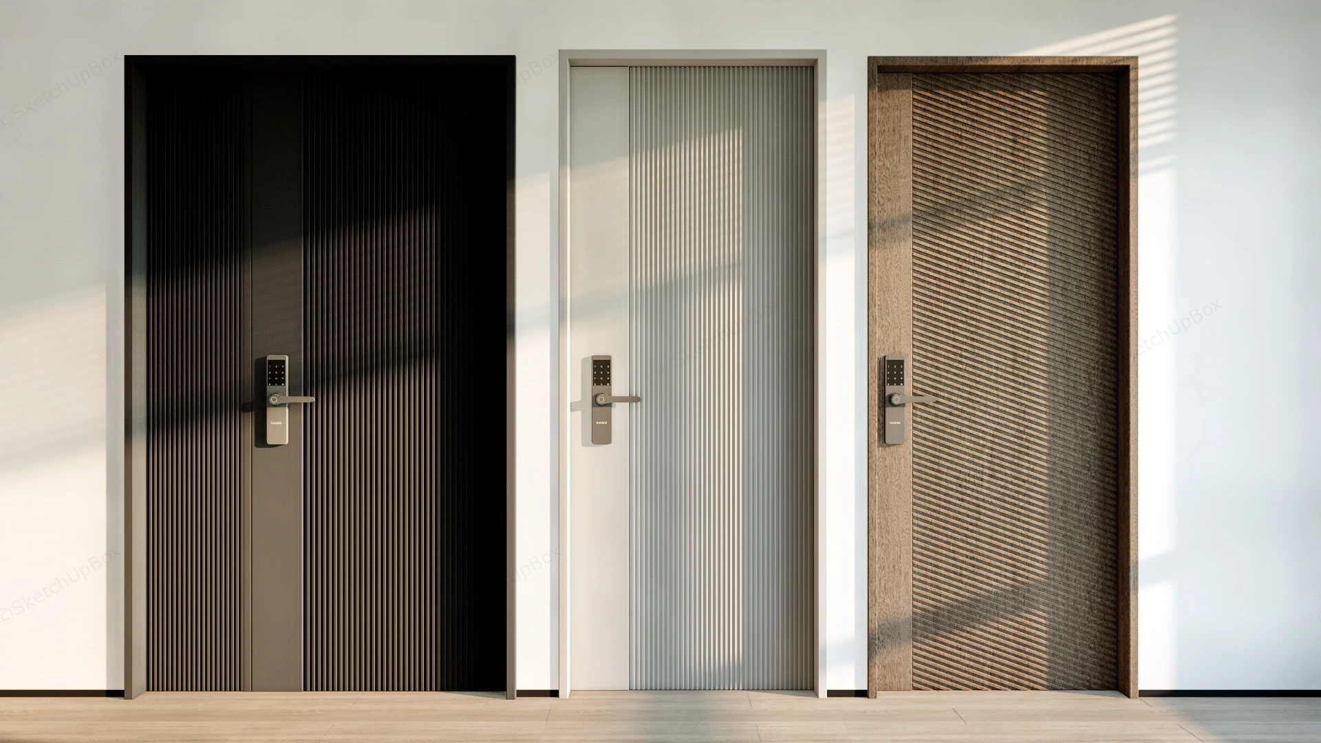 Commercial Interior Office Doors sketchup model preview - SketchupBox