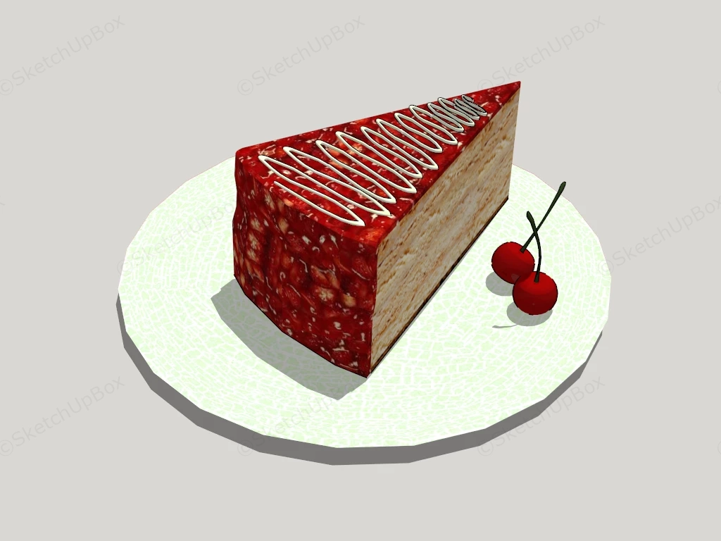Piece Of Cake sketchup model preview - SketchupBox