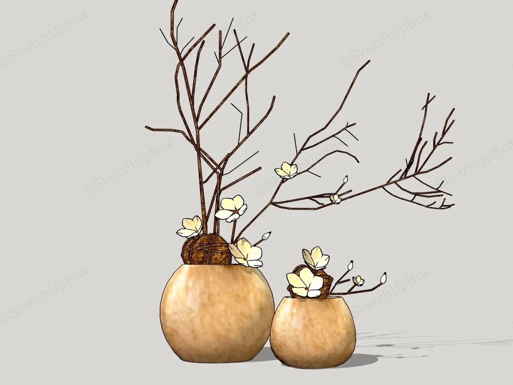 Branch Arrangement sketchup model preview - SketchupBox