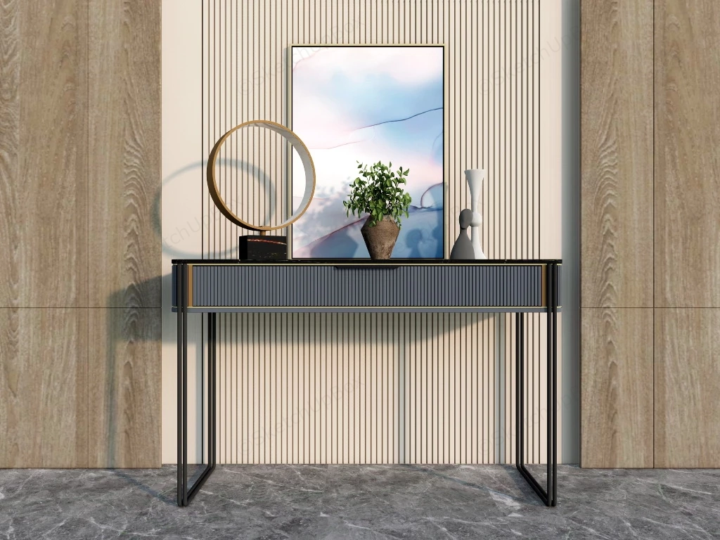Entry Foyer Console Table sketchup model preview - SketchupBox