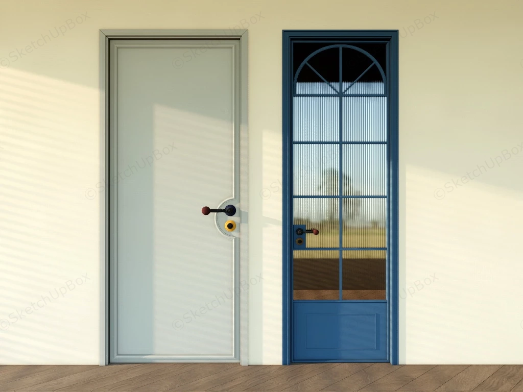 Interior Home Doors sketchup model preview - SketchupBox