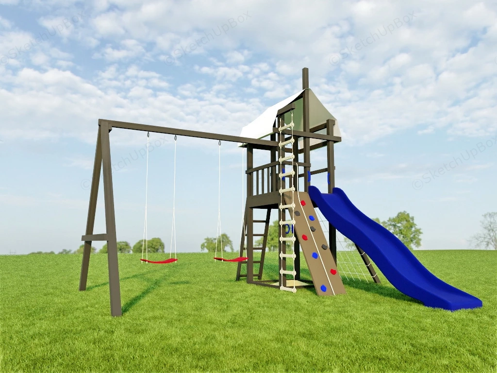 BackYard Playsets sketchup model preview - SketchupBox