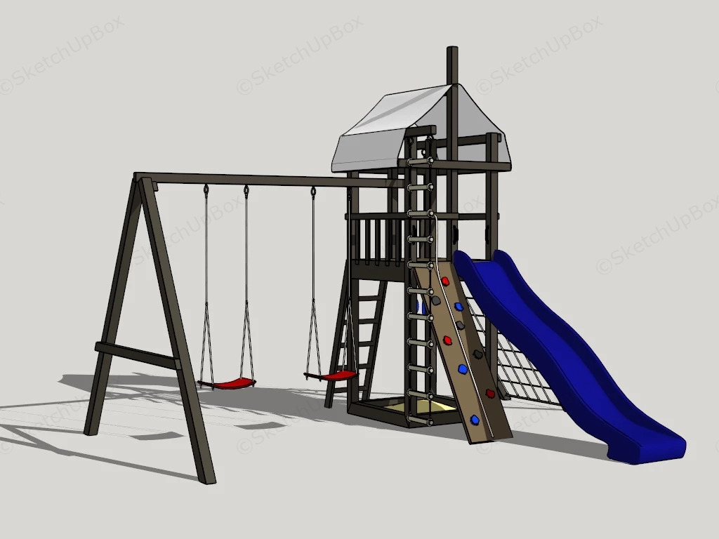 BackYard Playsets sketchup model preview - SketchupBox