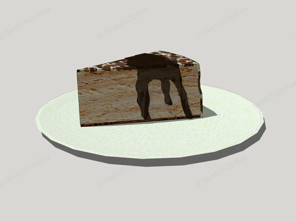 Dessert Cake sketchup model preview - SketchupBox
