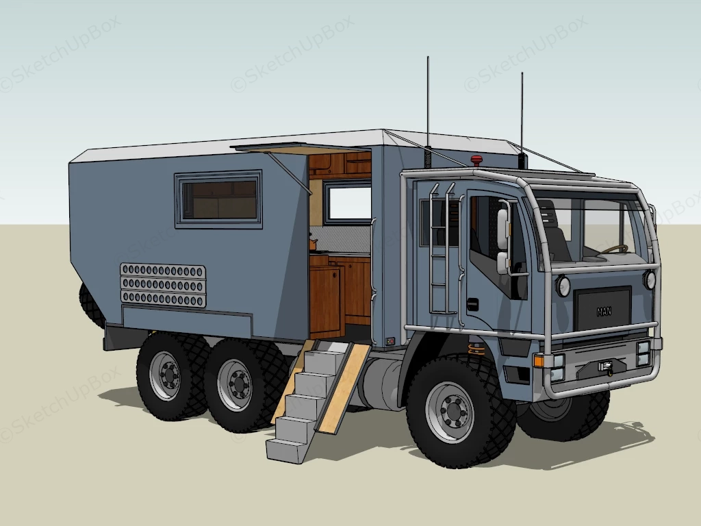 Recreational Vehicle sketchup model preview - SketchupBox