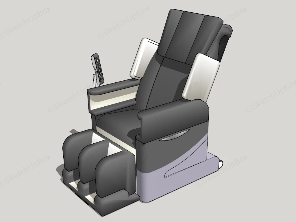 Whole Body Massage Chair sketchup model preview - SketchupBox