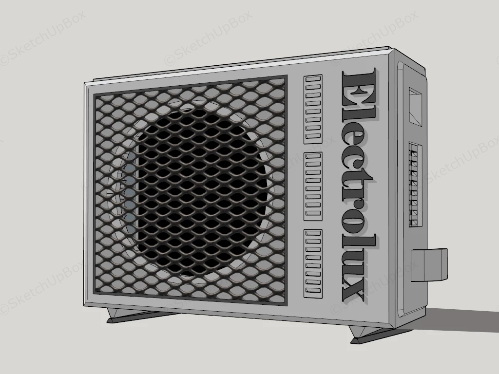Electrolux AC Unit sketchup model preview - SketchupBox