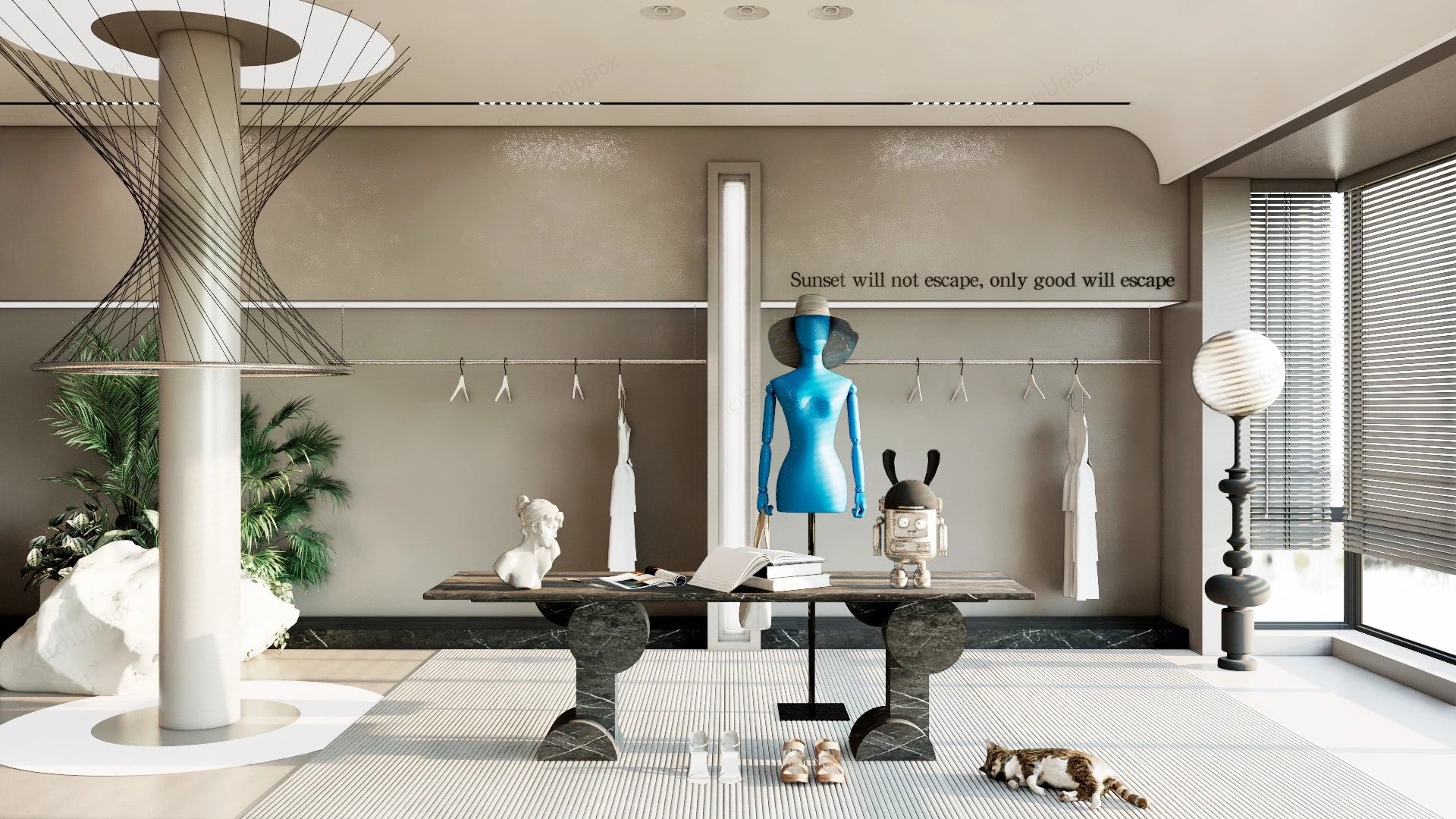 Small Boutique Ideas sketchup model preview - SketchupBox