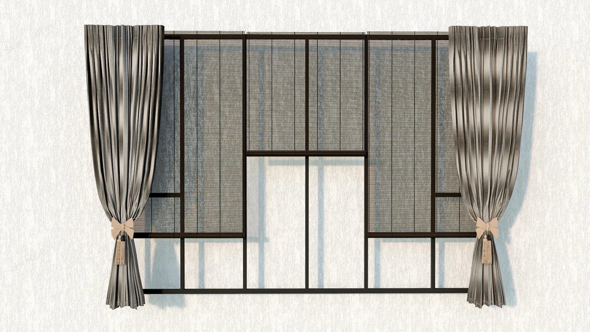 Curtains And Blinds sketchup model preview - SketchupBox