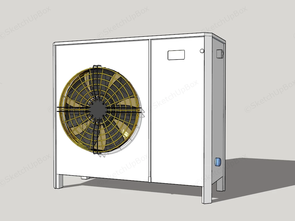 Air Conditioner Outdoor Unit sketchup model preview - SketchupBox