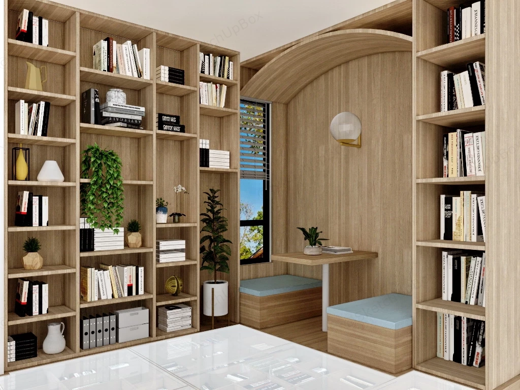 Home Reading Nook Design sketchup model preview - SketchupBox