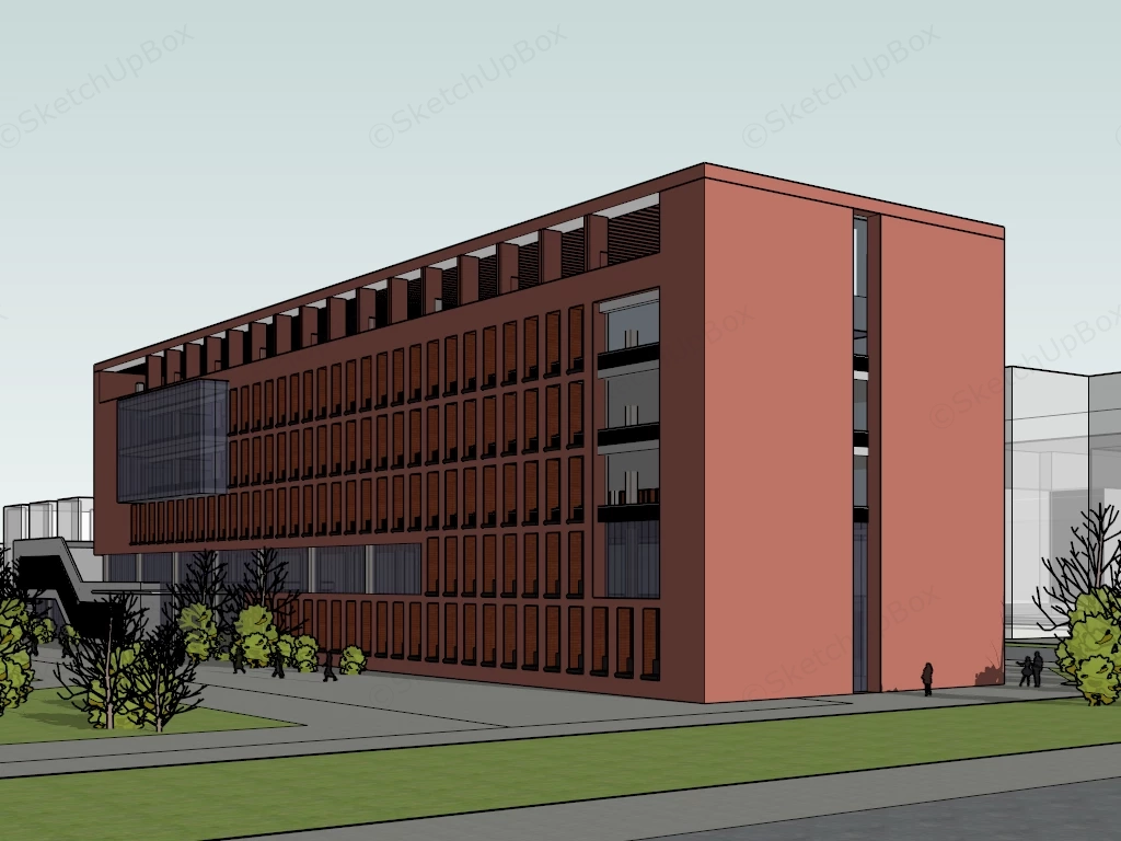 Science And Technology Building sketchup model preview - SketchupBox