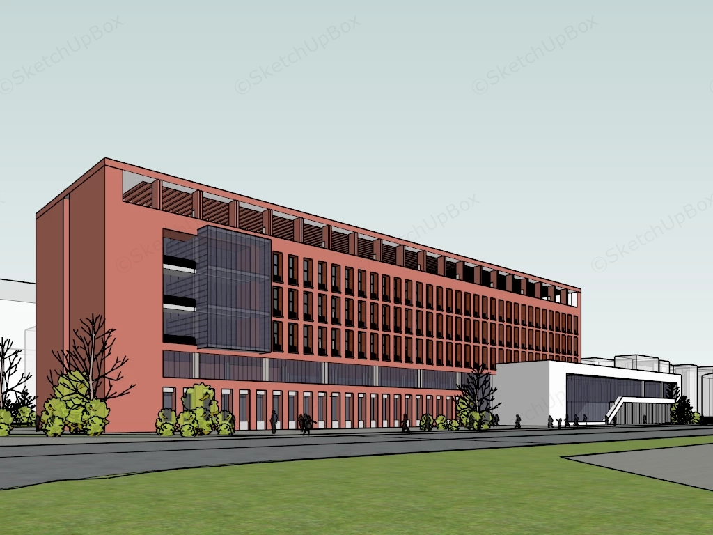 Science And Technology Building sketchup model preview - SketchupBox
