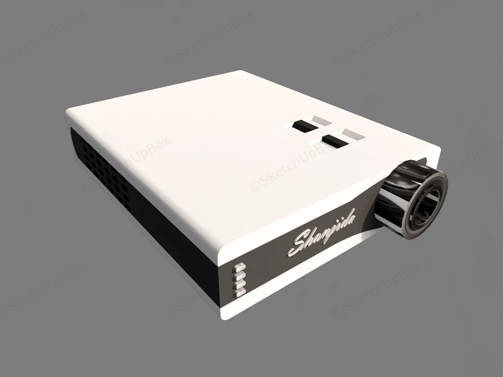 Home Theater Projector sketchup model preview - SketchupBox