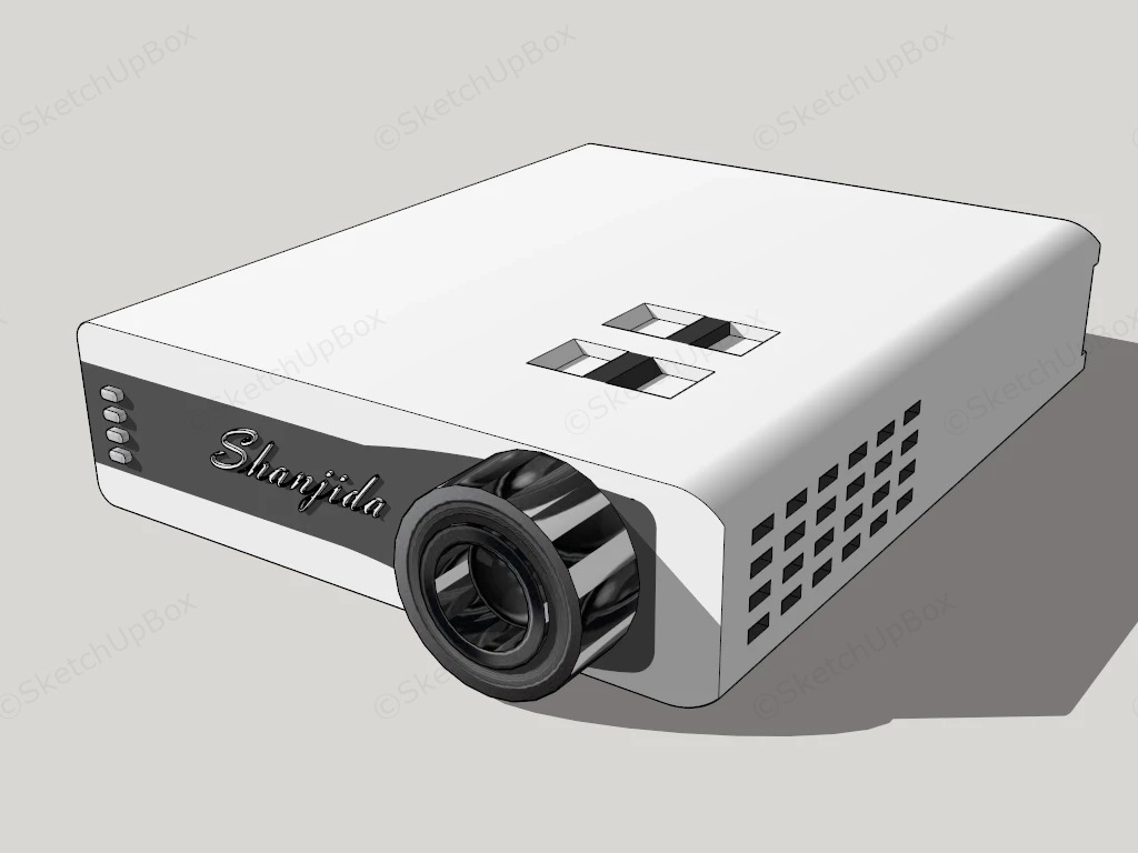 Home Theater Projector sketchup model preview - SketchupBox