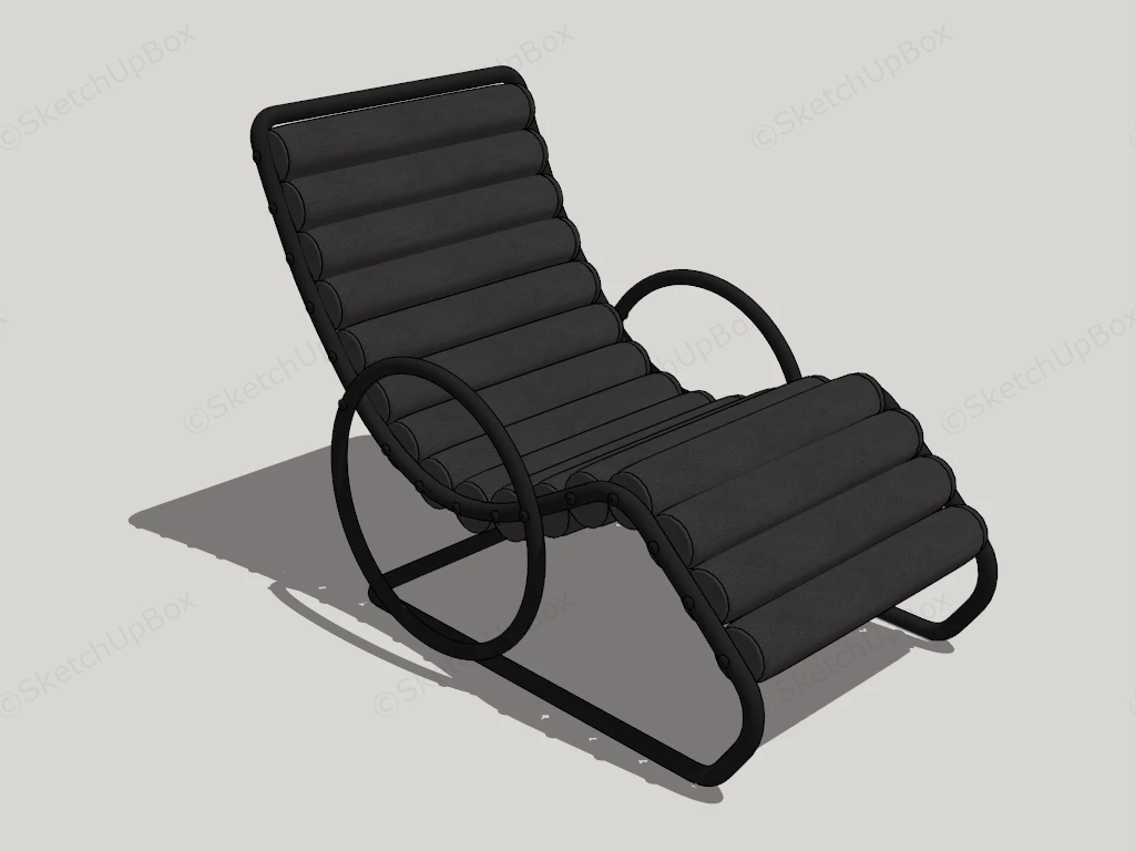 Living Room Lounge Chair sketchup model preview - SketchupBox