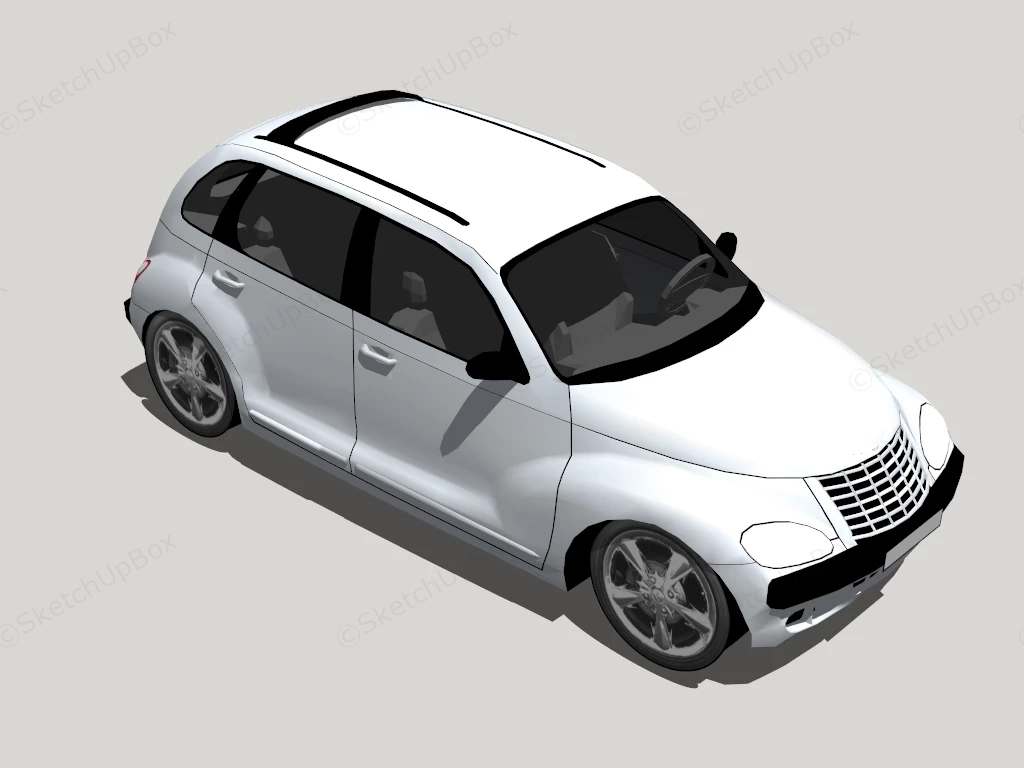 Chrysler PT Cruiser sketchup model preview - SketchupBox