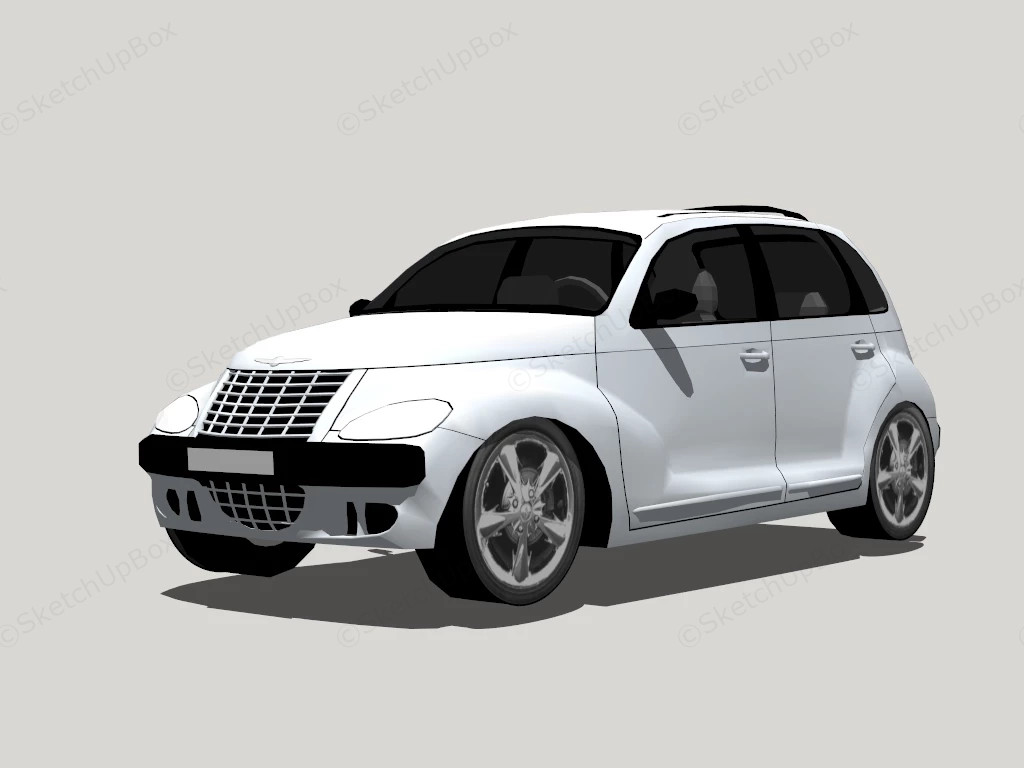 Chrysler PT Cruiser sketchup model preview - SketchupBox