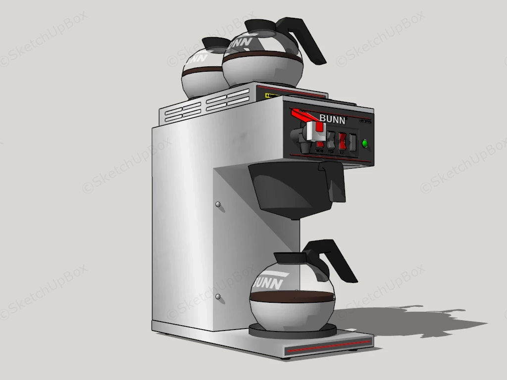 Bunn Coffee Maker sketchup model preview - SketchupBox