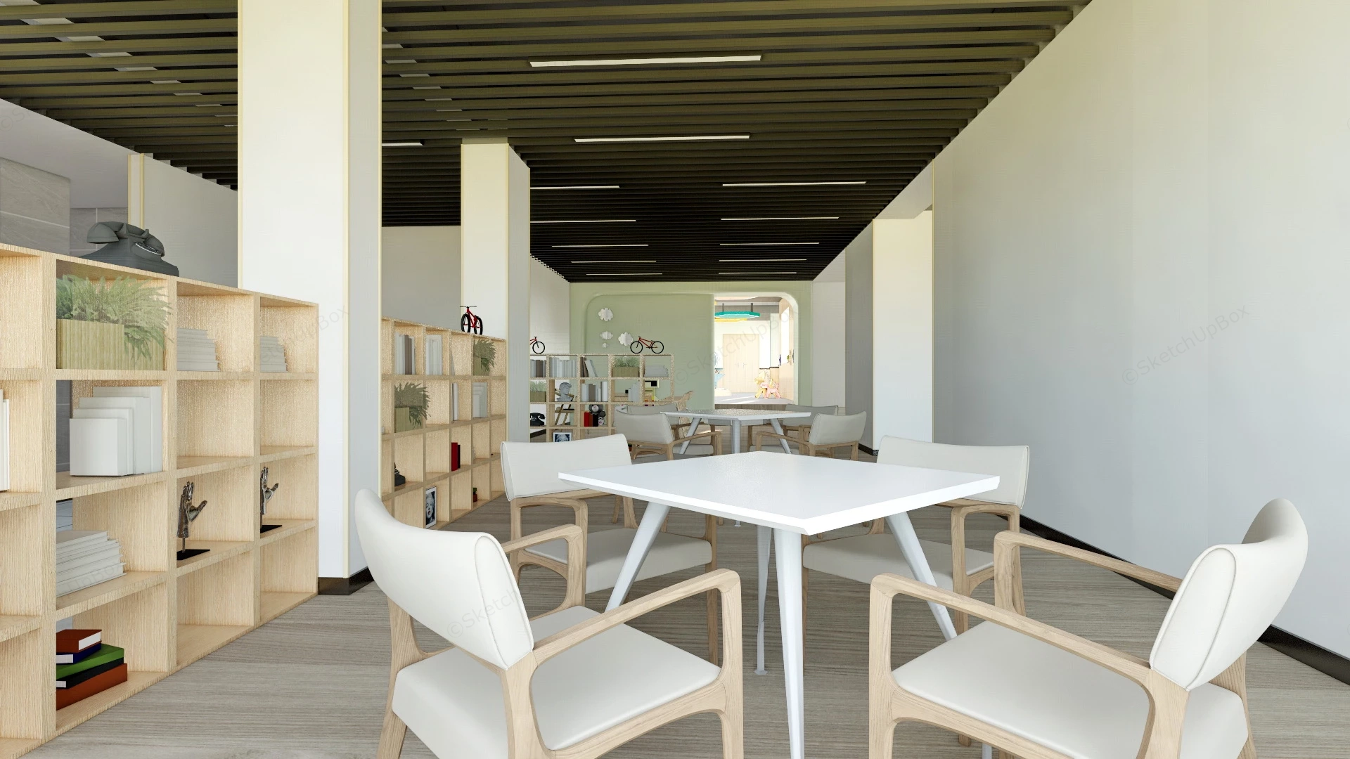 Community Child Care Center sketchup model preview - SketchupBox