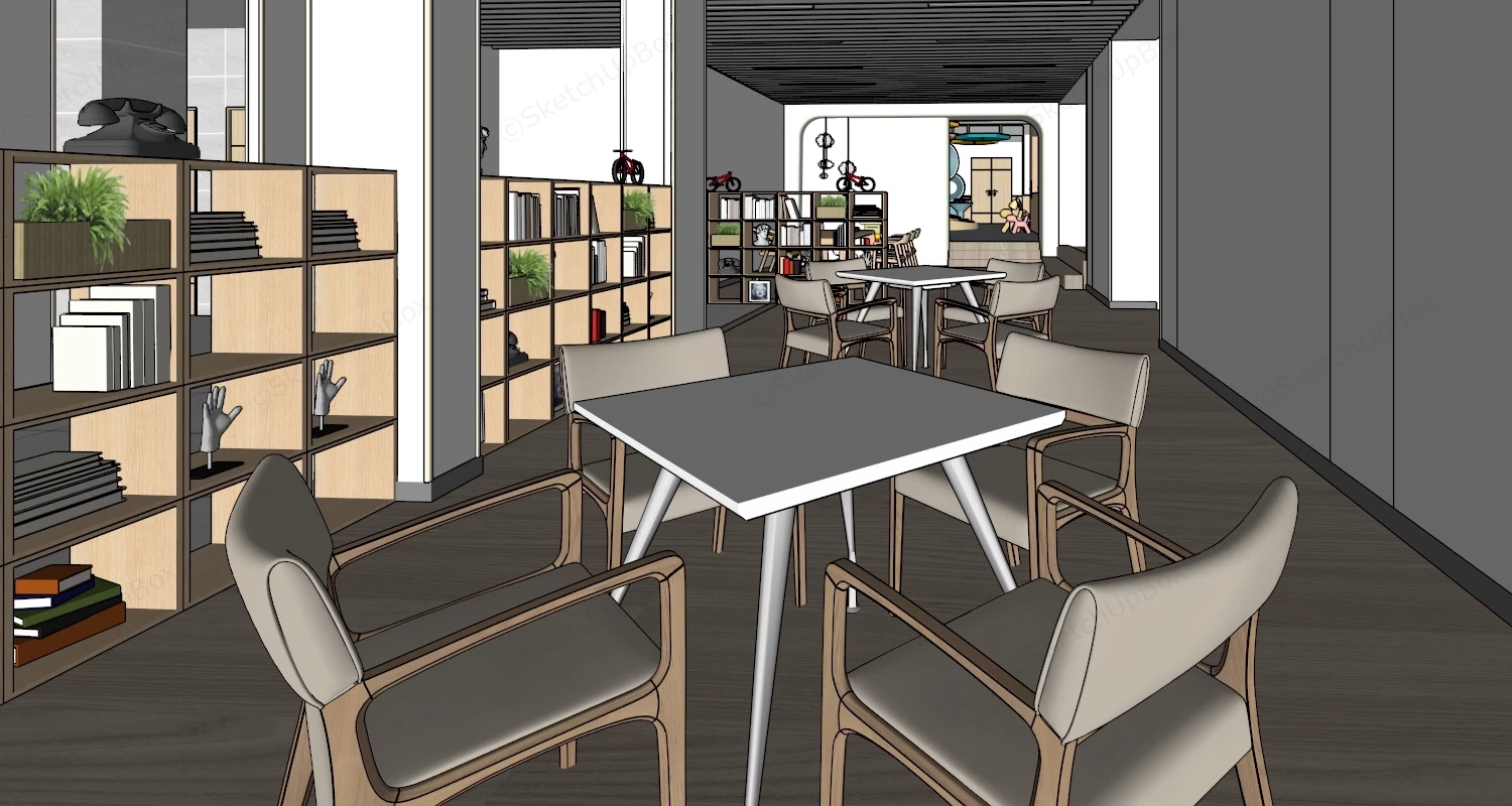 Community Child Care Center sketchup model preview - SketchupBox