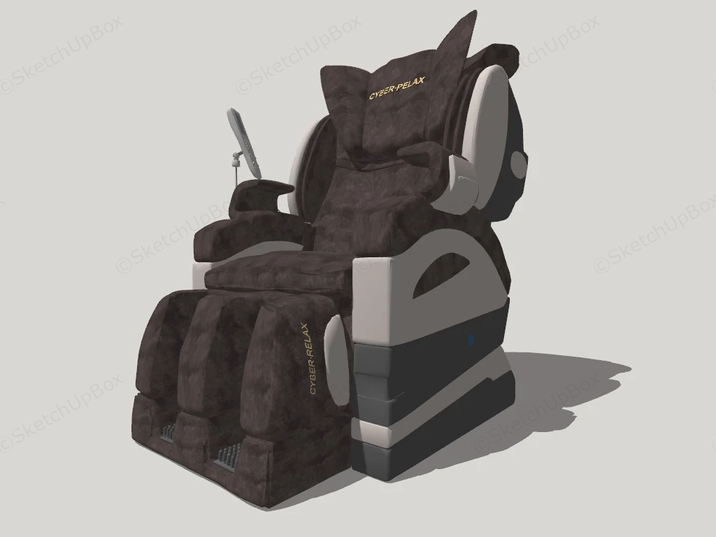 Cyber Relax Massage Chair sketchup model preview - SketchupBox